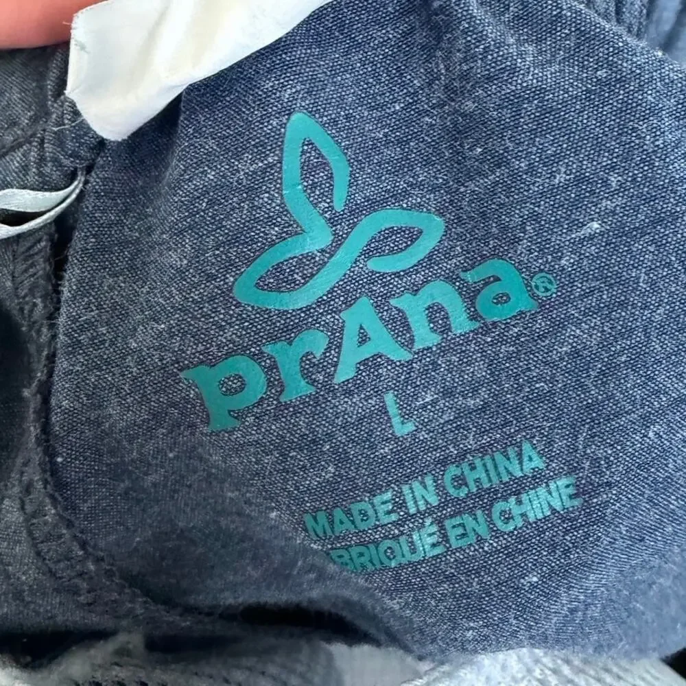 Prana Mariya Athletic Shorts BUNDLE Black Blue Large